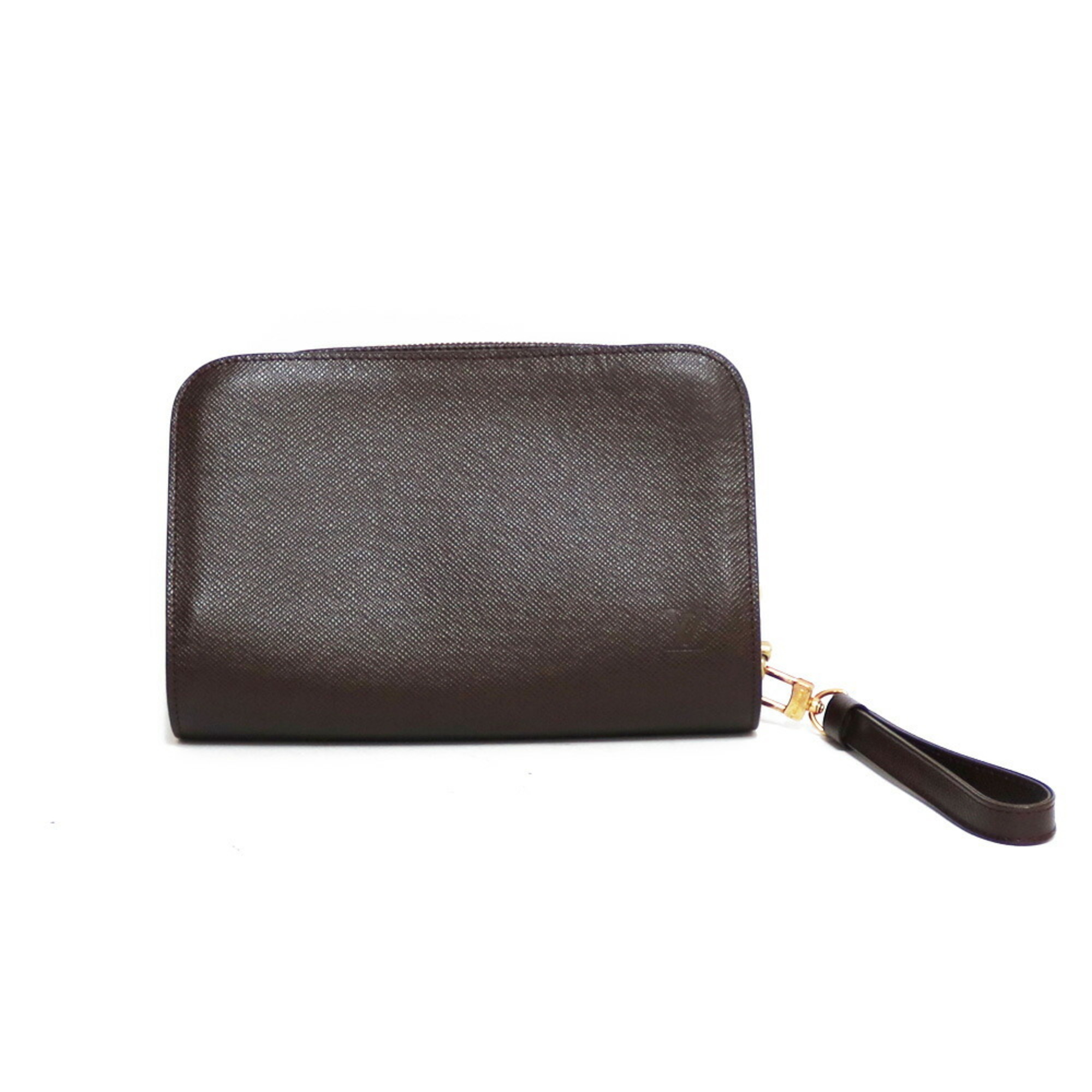 Louis Vuitton Second Bag Taiga Baikal Brown Women's Men's